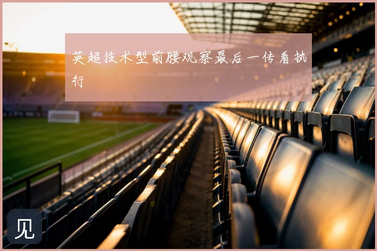 英超技术型前腰观察最后一传看执行